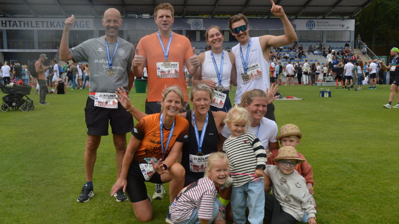 Sechs Sportler des TV Attendorn haben kürzlich den Kölner Halbmarathon absolviert. von TV Attendorn