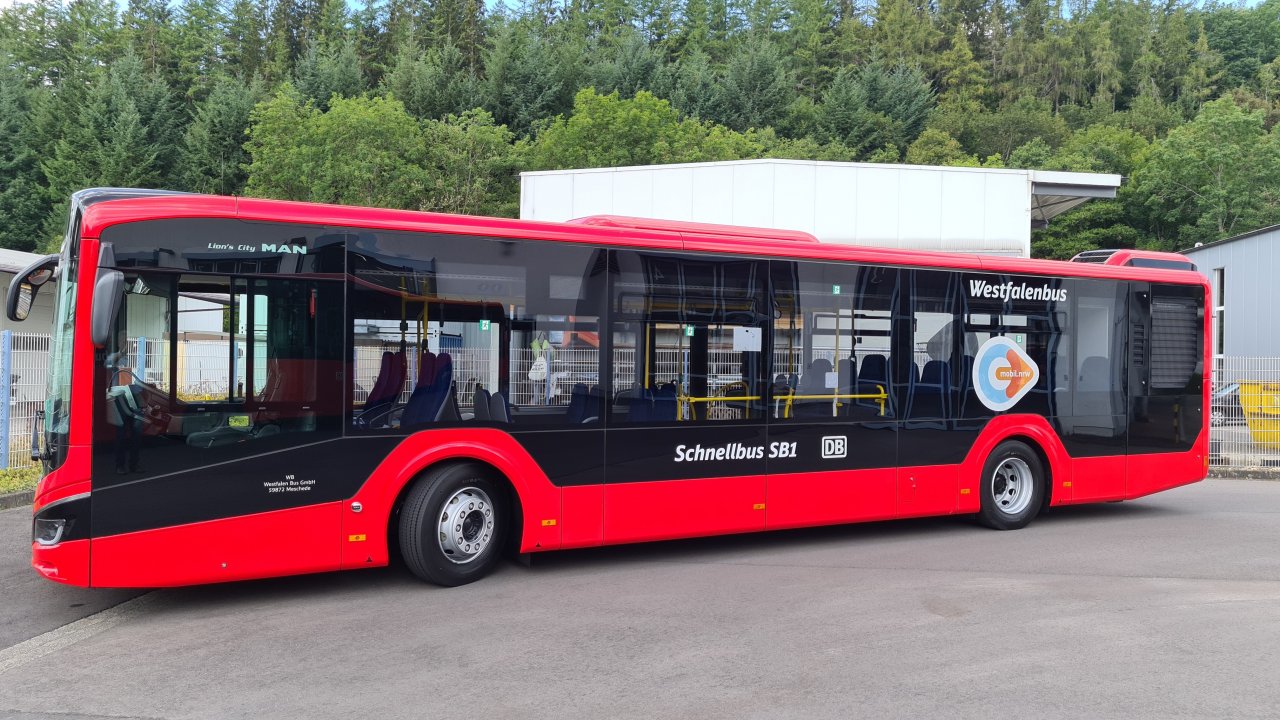 Symbolfoto von Westfalenbus