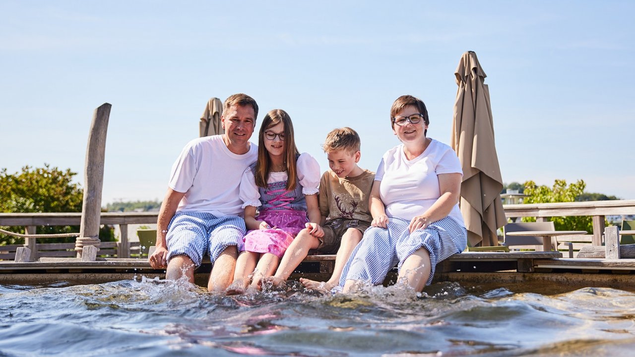 Eine Familie im Kinder- und Jugendhospiz Balthasar. von GFO