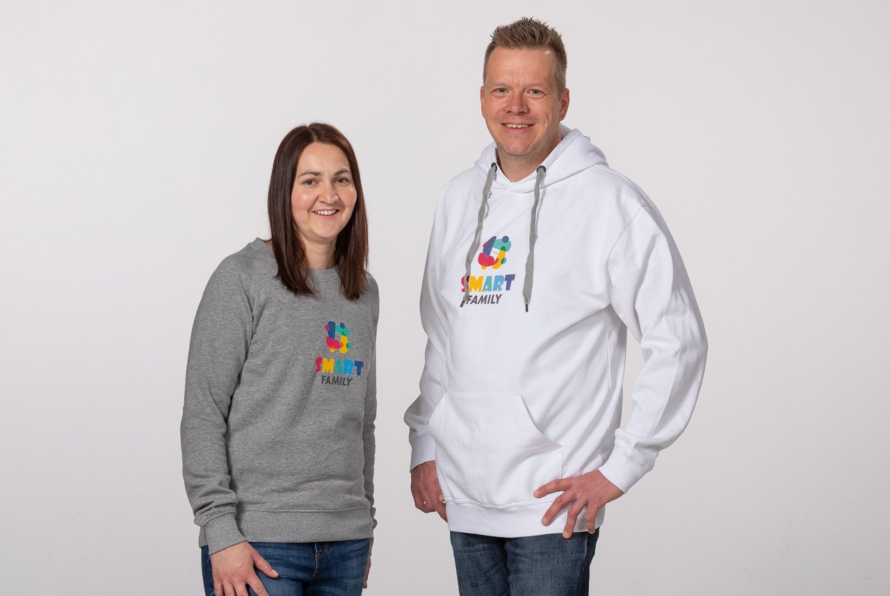 In ihren Trainings üben Peter und Lena Gehle von Smart Family mit den Kindern und Jugendlichen, wie sie mit Alltagssituationen umgehen können. von privat