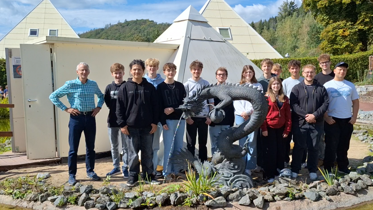 Das Dragonsoft@GymSL-Team bei den Sauerlandpyramiden. von Matteo Graewe