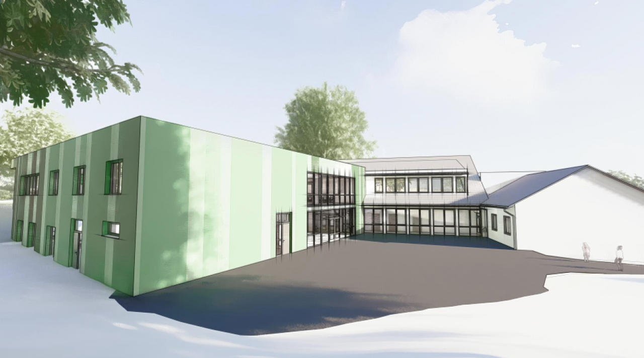 Visualisierung des Konzepts 2.0 für die Grundschule Rothemühle. von Archifaktur Lennestadt
