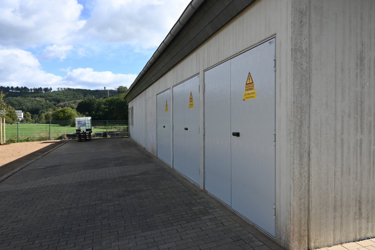 Die Umspannanlage in Attendorn. von Jana Becker