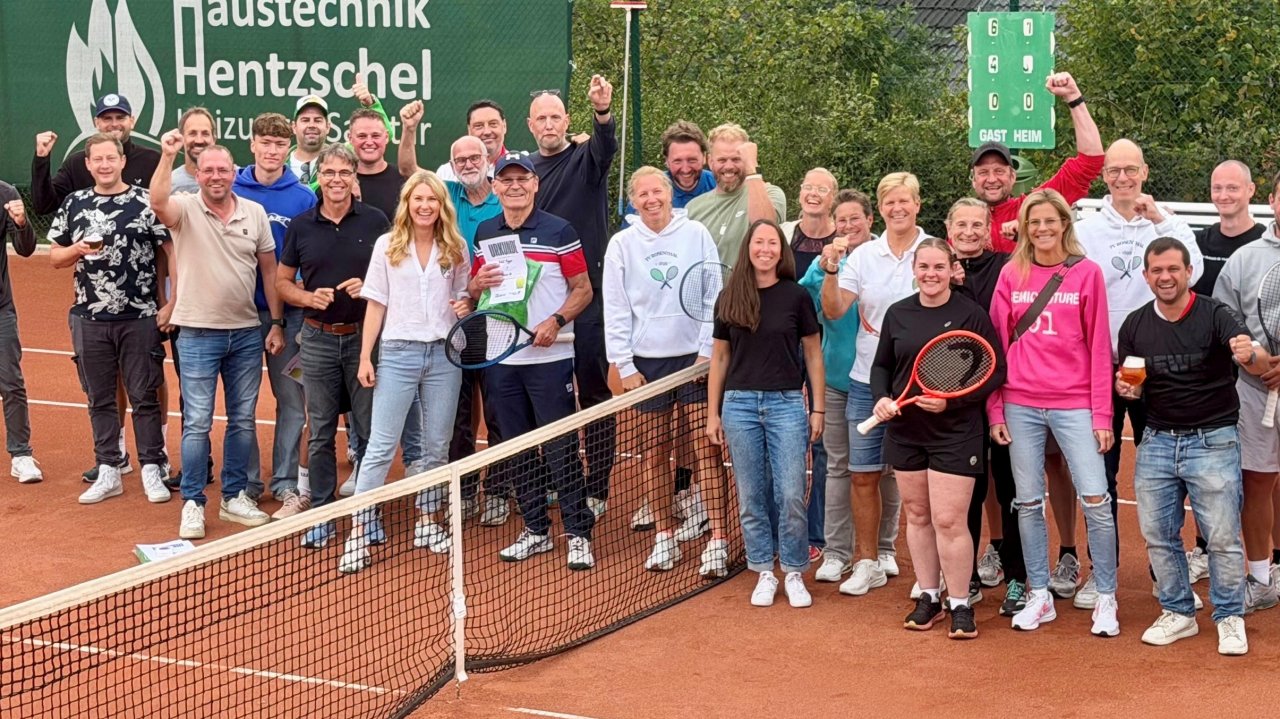 Die Mitglieder des TV Rosenthal blicken auf eine gelungene Turnierwoche bei den 9. Bigge Open zurück. von privat