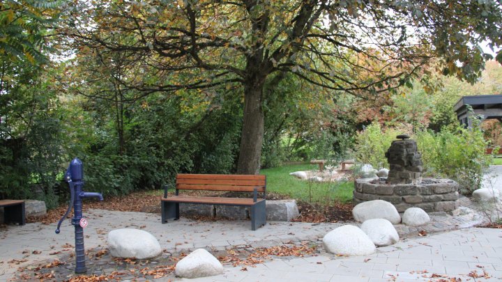 Der neue Spielplatz in Schönau.