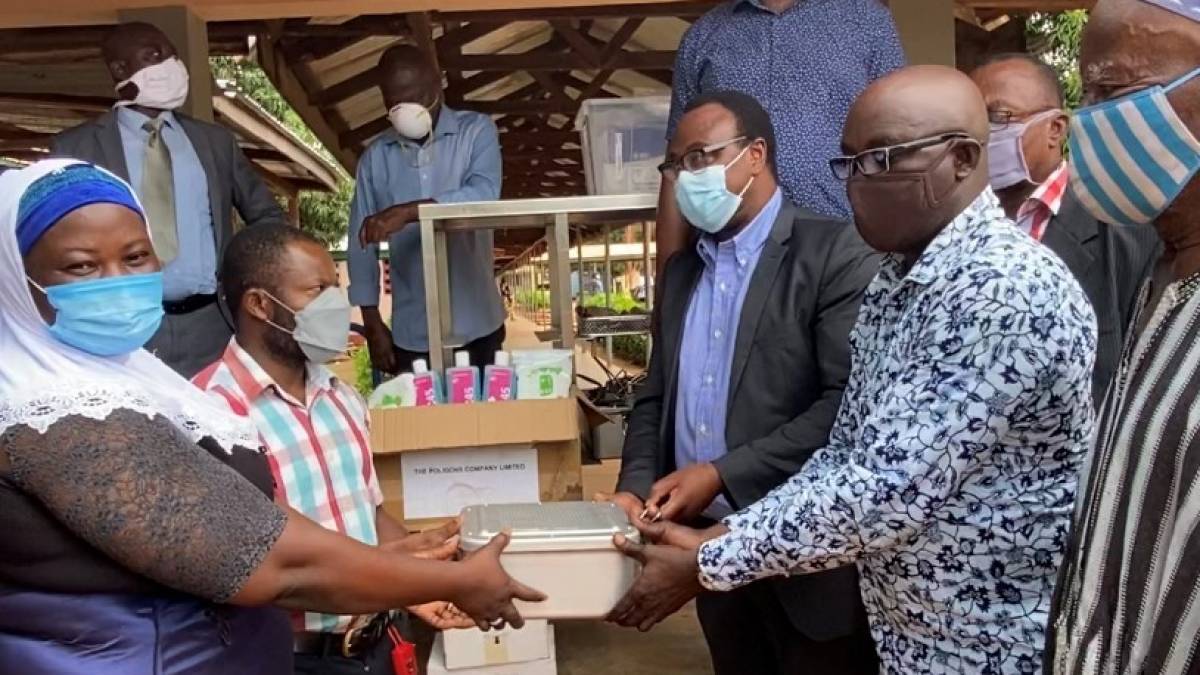 Die Spende der Helios Klinik wird in Ghana dringend benötigt.  von privat