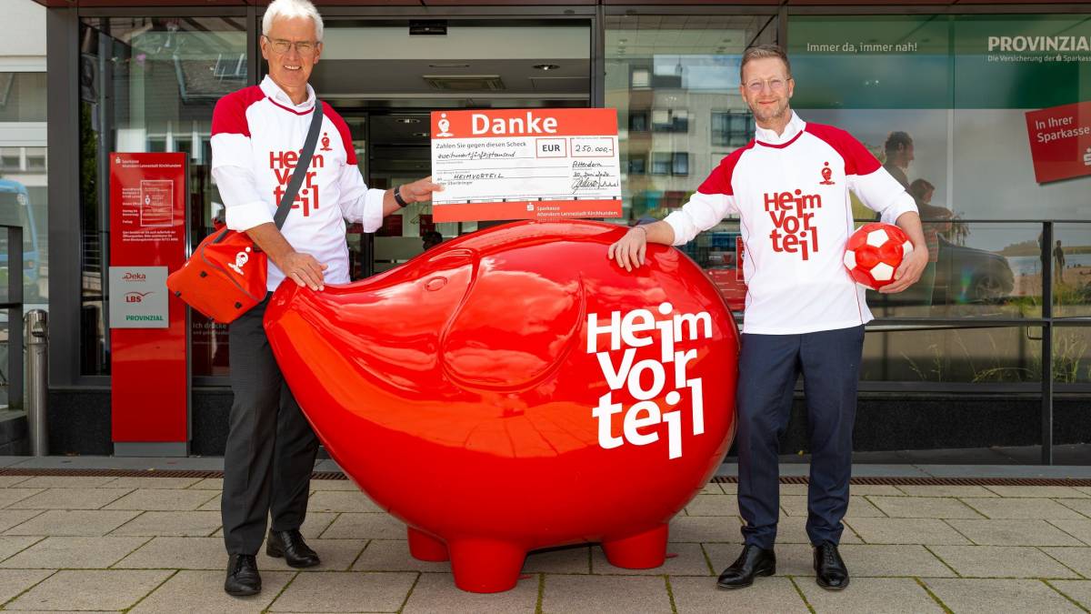 Die Sparkasse Attendorn-Lennestadt-Kirchhundem möchte Vereine in der Krise mit dieser Aktion unterstützen. von Sparkasse ALK