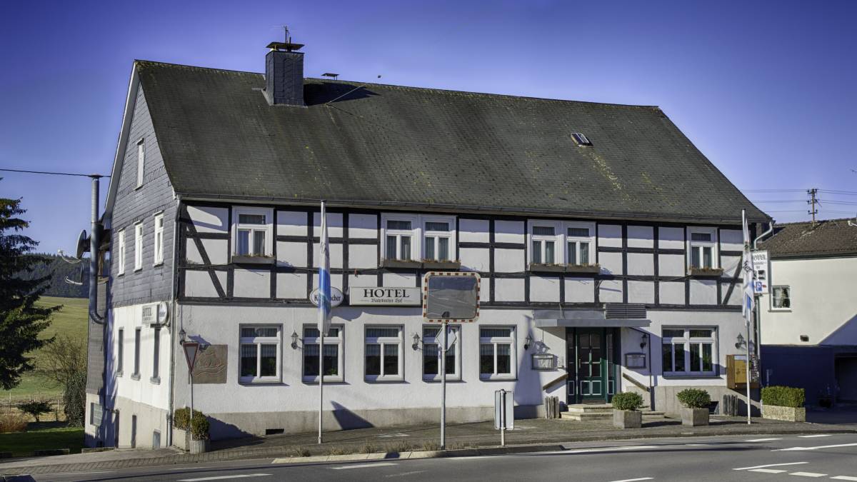 Im ehemaligen Rahrbacher Hof wird die Taverne 1313 ehrenamtlich betrieben.  von Nils Dinkel