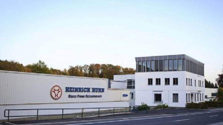 Betriebsgelände der Firma Heinrich Huhn in Hützemert.