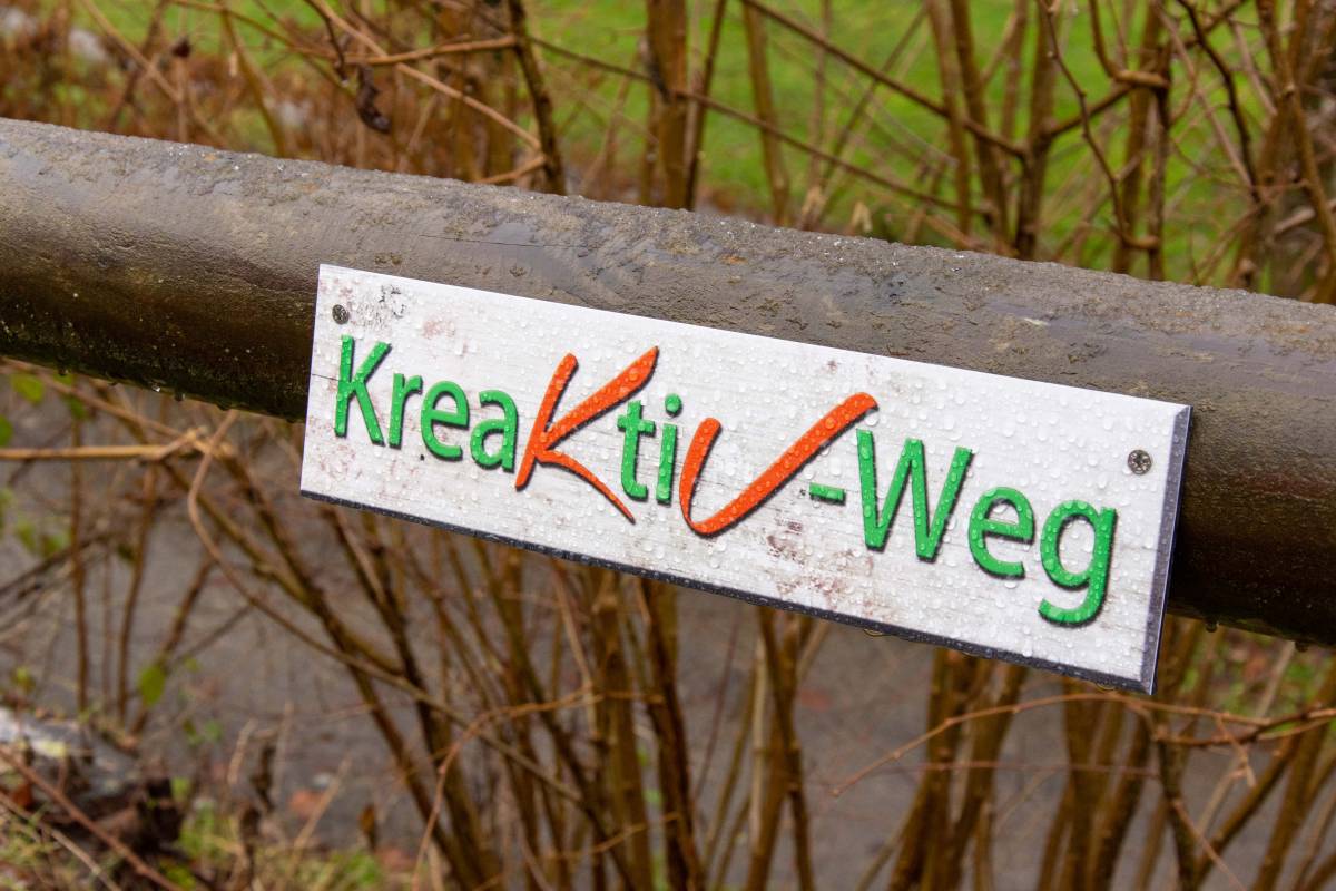 Der KreaKtiV-Weg in Kirchveischede. von Nils Dinkel