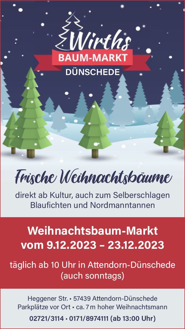 Die schönsten Weihnachtsbäume kauft man am besten vor Ort