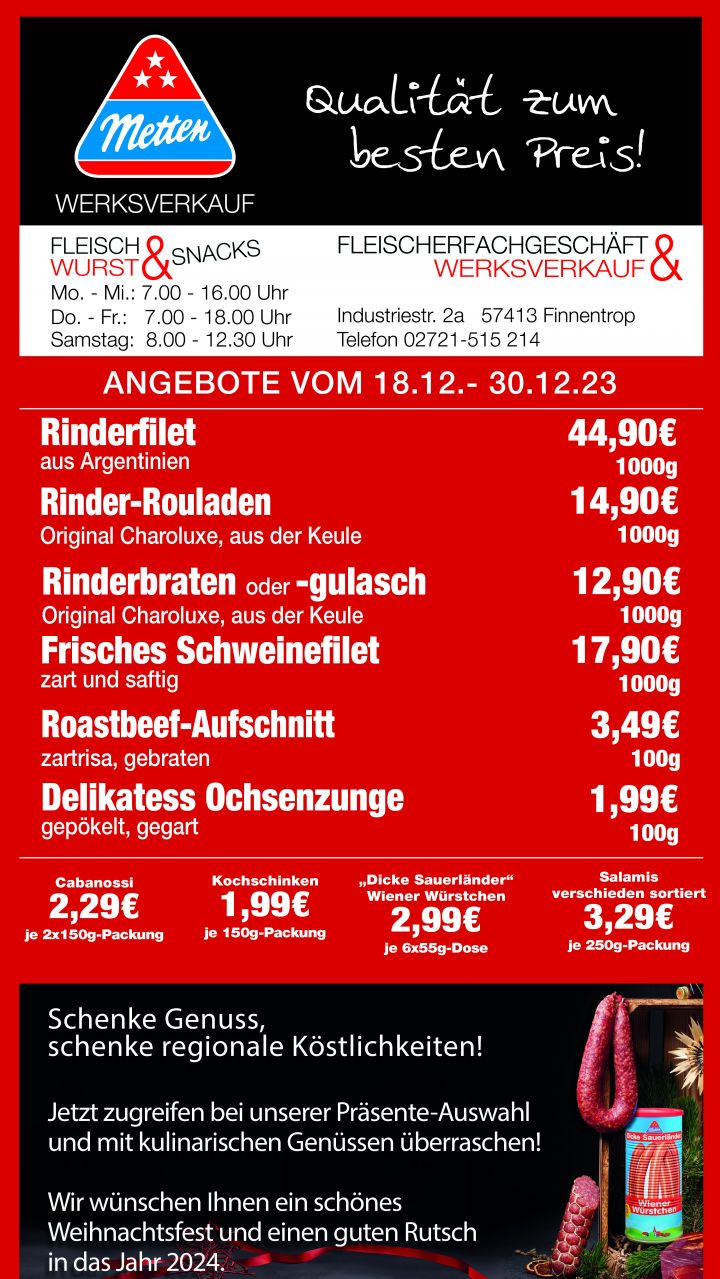 Metten Fleischwaren GmbH & Co. KG