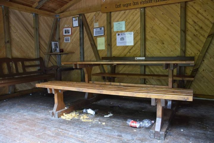 Vandalismus an der Kolpinghütte Altenhundem