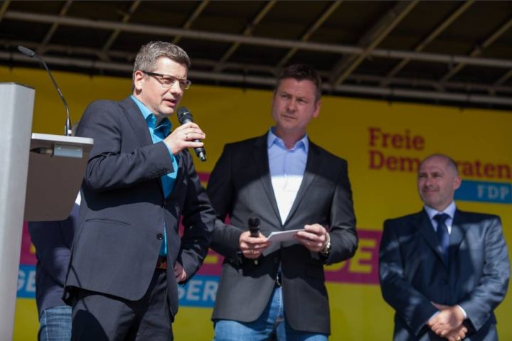 FDP-Chef Christian Lindner punktet in Olpe mit Windkraft-Ablehnung