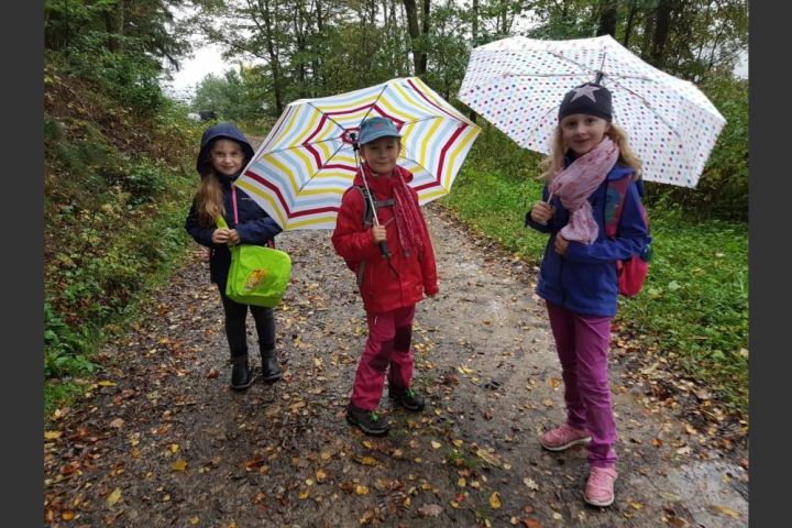 Ganztagsschüler wandern nach Kirchhundem