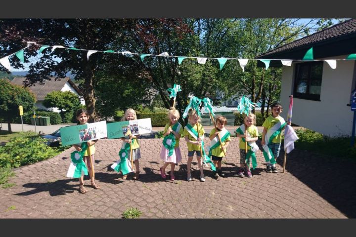 Kindergarten "Arche Noah" startet ins Schützenfest
