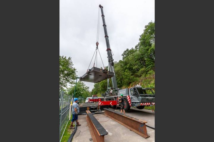 Biggetalsperre: Ruhrverband schließt Sanierungsarbeiten am Windenhaus ab