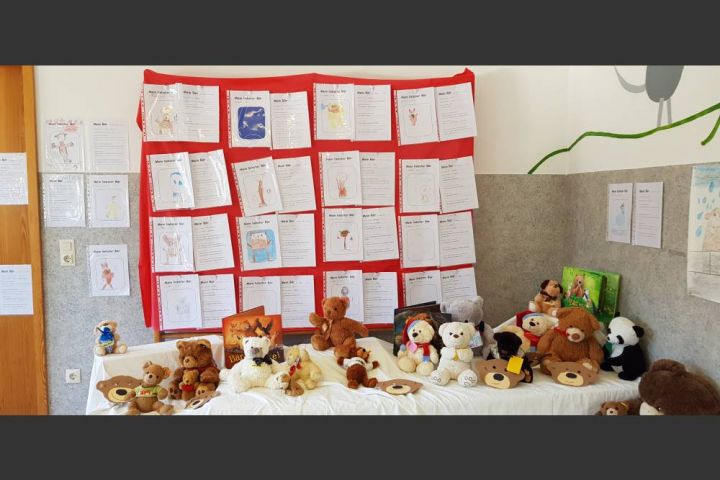 Teddybären zu Besuch im Lenhauser Kindergarten Mullewapp