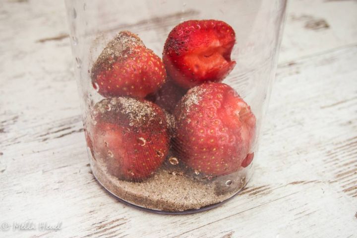 Perfekte Kombination: Erdbeer und Rharbarber