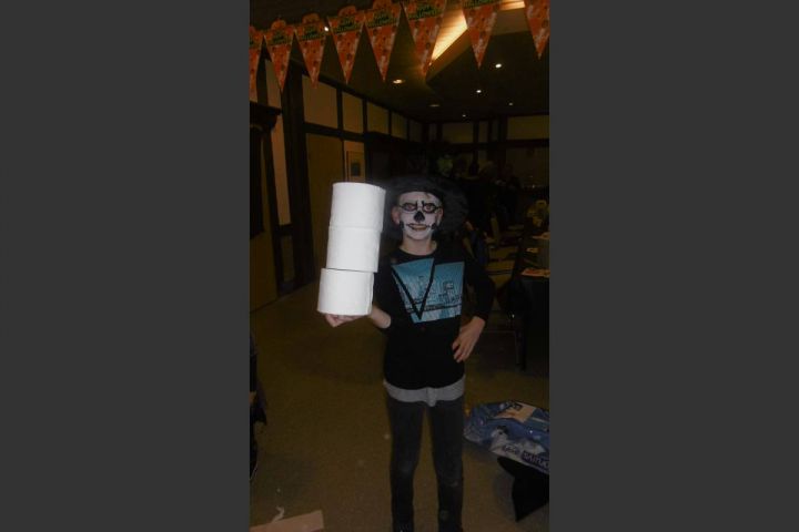 Erste Halloween-Party in Thieringhausen