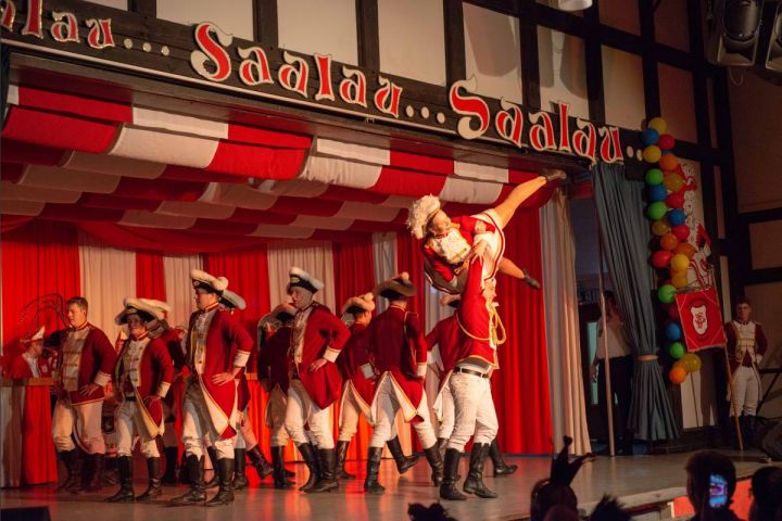 Saalhauser Karnevalisten feiern Prinz Jens I. (Hahlbrauck)