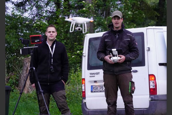 Kitzrettung – erfolgreicher Einsatz mit Drohne und Wärmebildkamera in Finnentrop
