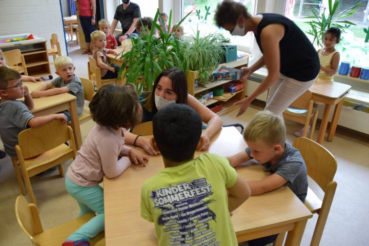 Eine „eisige“ Überraschung für den Kindergarten Meggen