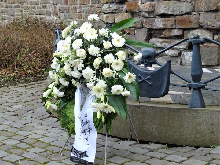 Gedenktag in Olpe zum Bomenabgriff 1945.