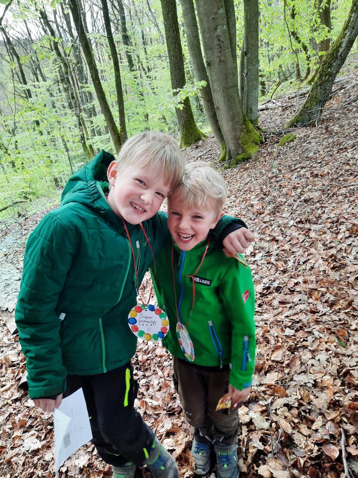 Auf die Kids warteten viele spannende Herausforderungen.