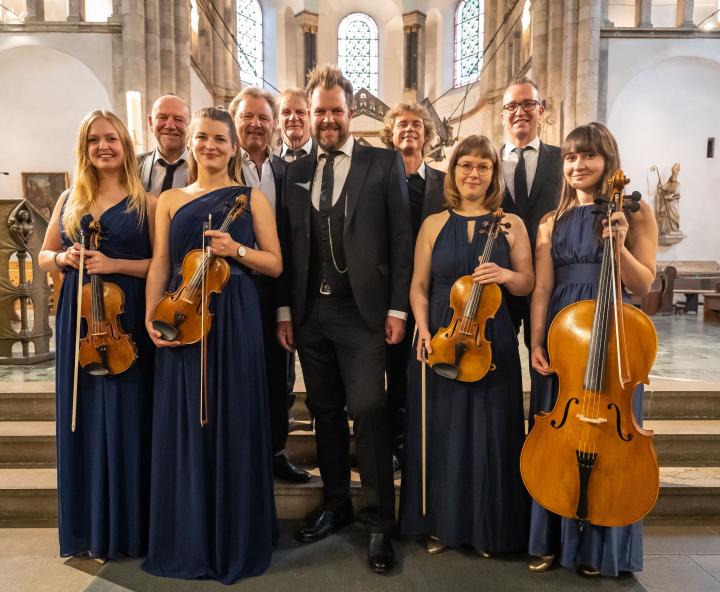 Die Paveier mit dem Streichquartett „Kwartett Latäng“.