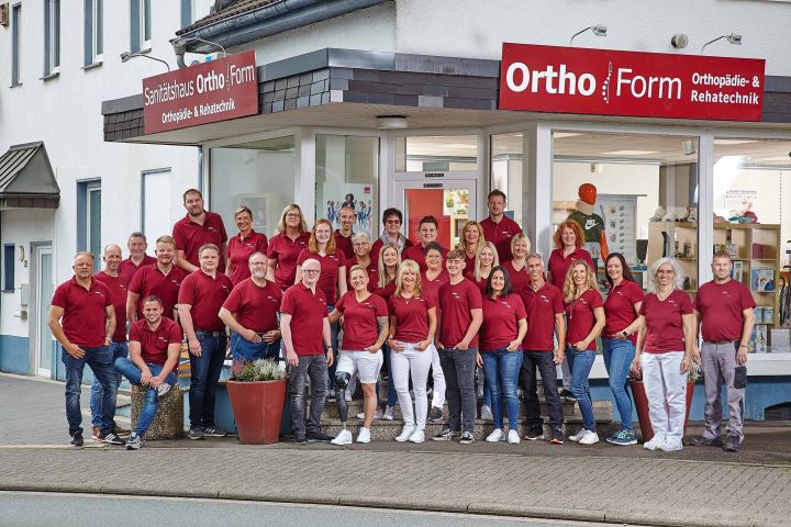 Das Team von Ortho Form Sauerland.