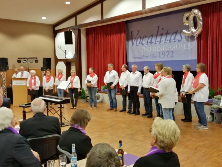 Die Vocalitas Thieringhausen feierten 50. Geburtstag.