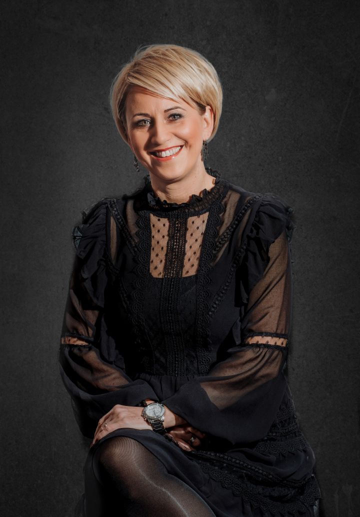 Salonchefin Heike Hilbig. Ihr Motto: Sei nicht nur besser, sondern anders!