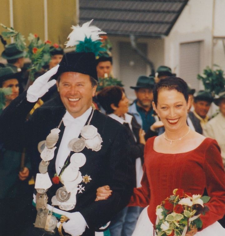 Scheibenkönig 1998 war Theo Korte.