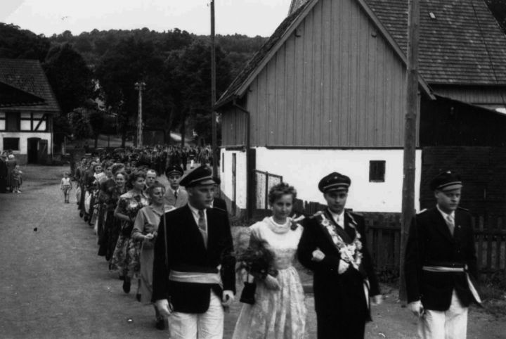 Jubelkönigspaar 70 Jahre, Hubert (†) und Annemarie (†) Springob