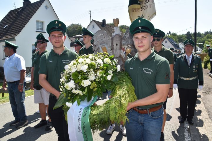 Impressionen vom Schützenfestsamstag in Schreibershof