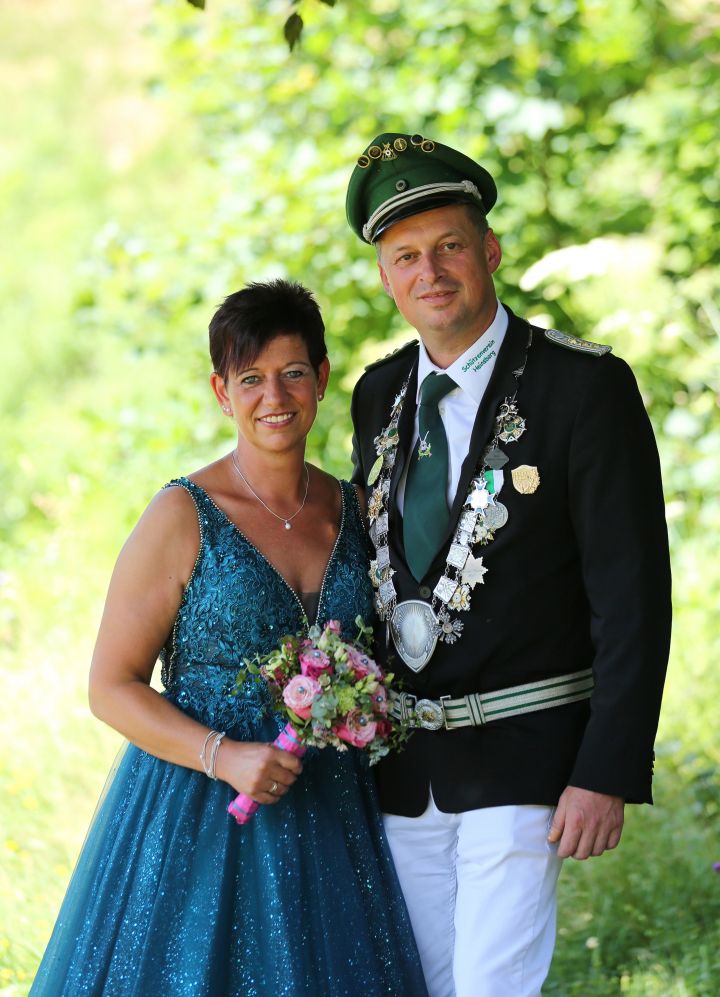 Königspaar Markus und Miriam Klünker