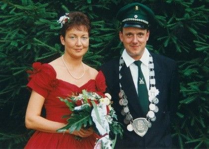 Königspaar 1998: Günter und Renate Katzur