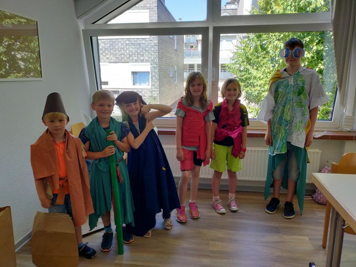 Die zweite Ferienwoche in der OT Olpe stand unter dem Motto „Kindheitshelden“.