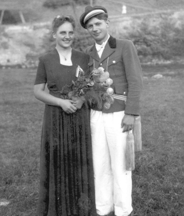 Franz und Mia Bette (Jubelkönigspaar 75 Jahre).