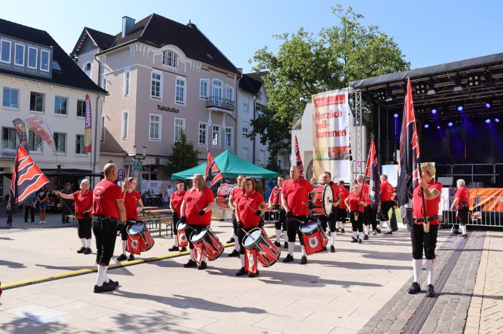 Eröffnung des Attendorner Stadtfests.