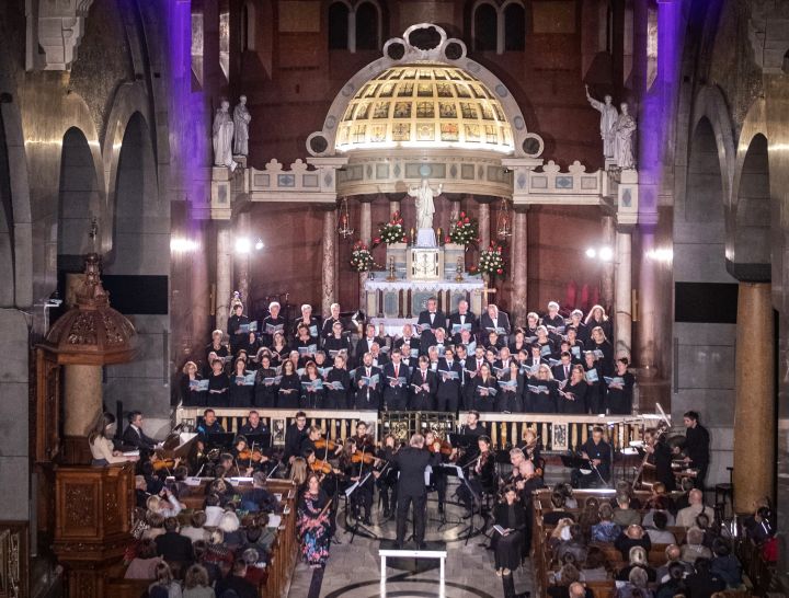 Kirchenchor Meggen und Kantorei Sankt Barbara Oktober 2022 in Krakau.