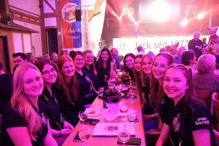 Der HCC war in „Jecktase“ und feierte ausgelassen sein 50-jähriges Jubiläum.