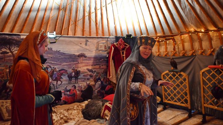 Impressionen vom historischen Weihnachtsmarkt in Olpe.