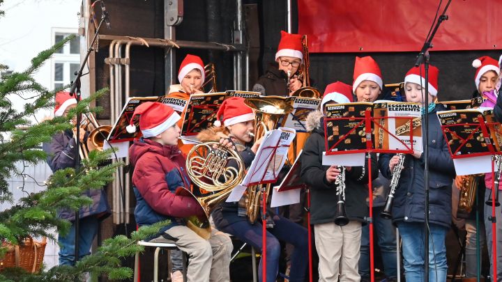 Impressionen vom historischen Weihnachtsmarkt in Olpe.