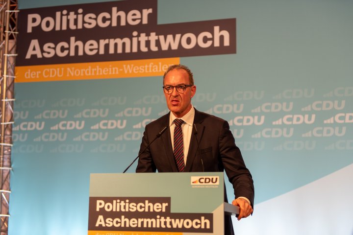 Der politische Aschermittwoch der CDU fand am 14. Februar in der Schützenhalle Kirchveischede statt.