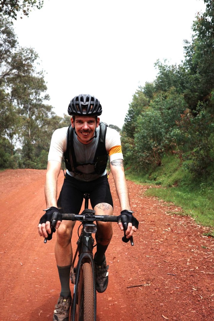 Fabian Wurm beim „Race around Ruanda“.