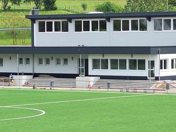 Das neue Sportheim des Sportvereins RW Ostentrop/Schönholthausen.
