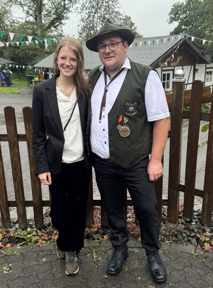Marco Stinner und Laura Muhr sind das neue Kaiserpaar in Scheiderwald.