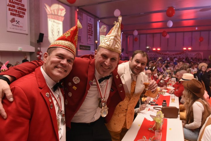 Das neue Dreigestirn in Meggen steht seit Samstagabend, 1. März, fest.